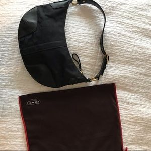 Coach Purse Black Hobo Bag